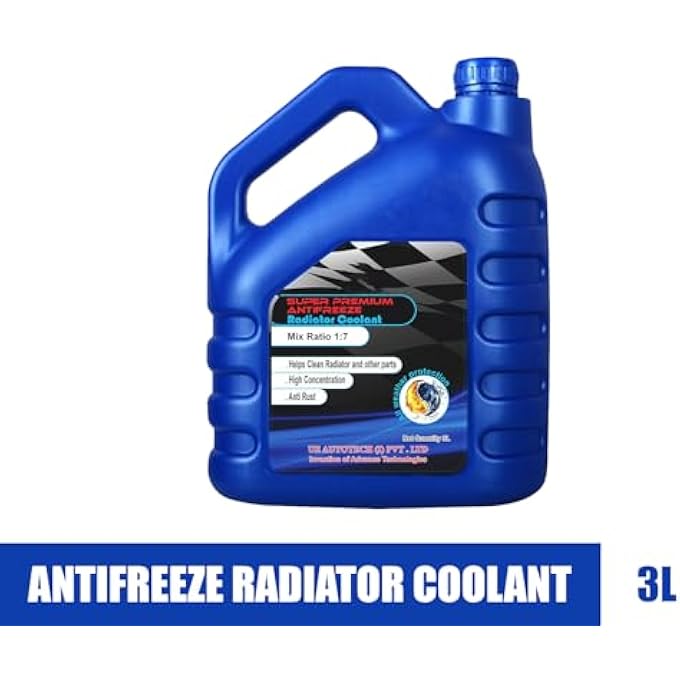 UE AUTOTECH PREMIUM 3 LITER RADIATOR CAR COOLANT - HEAT DISSIPATION AND ABSORPTION COOLING SYSTEMS FOR PETROL, DIESEL, AND CNG VEHICLES - HEAVY-DUTY (PINK MIX RTD) - Image 2